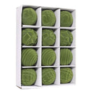 Kit com 12 Bolas de Natal Veludo 6cm