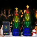 Árvore de Natal Inteligente com Luzes RGB e Sincronização Musical