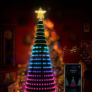 Árvore de Natal Inteligente com Luzes RGB e Sincronização Musical