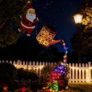 - Papai Noel Regador iluminado