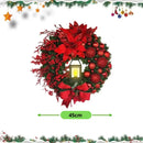 Guirlanda de Natal Vermelha para Porta