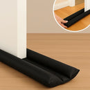 Kit 2 Veda Portas Rolinhos Impermeáveis Ajustáveis 80cm