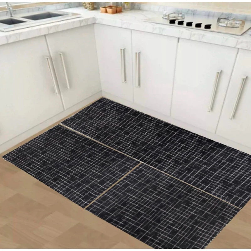 Kit 3 Tapetes Decorativos para Cozinha Estampados