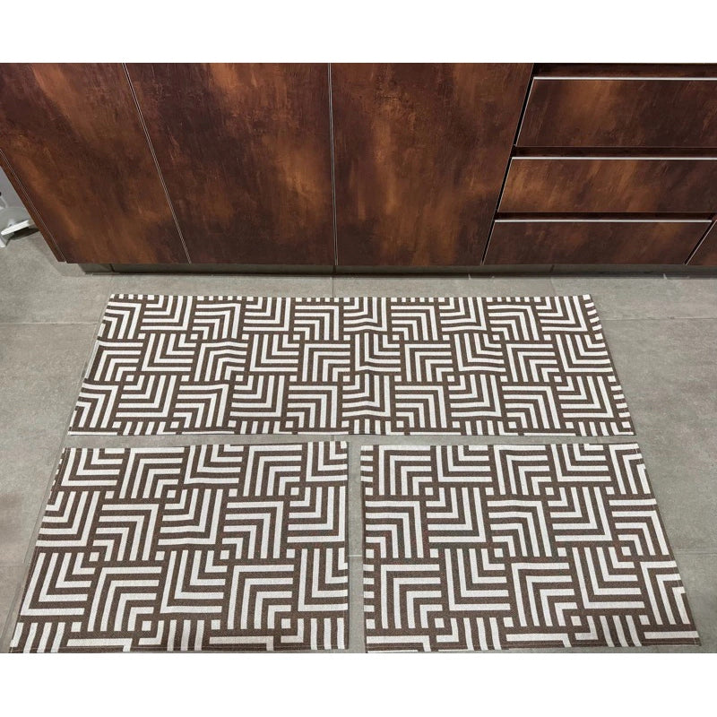 Kit 3 Tapetes Decorativos para Cozinha Estampados