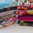 Kit com 2 Mantas Caneladas Aveludadas para Inverno