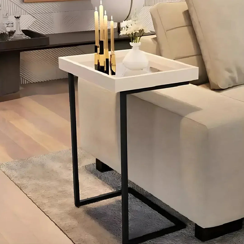 MESA DE APOIO LATERAL COM ESPELHO