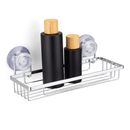 Porta Shampoo Fixação Sucção Ventosa Cromado