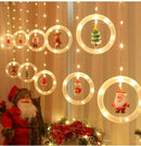 Luzes Natalinas Papai Noel | Decoração LED Exclusiva