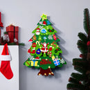Árvore de Natal de Feltro com Luzes LED para Crianças