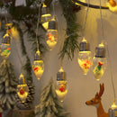 Luzes Decorativas LED Neve 2m - Natal e Ano Novo