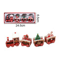 Trem de Madeira Natalino Decorativo com Movimento