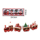 Trem de Madeira Natalino Decorativo com Movimento