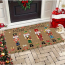 Tapete Natalino Elegante | Flanela Antiderrapante