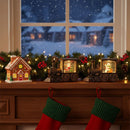 Trem de Natal Decorativo | Estilo Retrô com Brilho Festivo