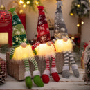 Gnomos de Natal com Luz LED - Decoração Mágica  6 em 1