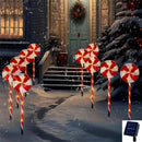 Luzes Solares Natalinas | Decoração de Jardim Exclusiva