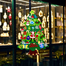 Árvore de Natal de Feltro com Luzes LED para Crianças