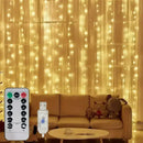 Luzes de Fadas LED com Controle Remoto para Decoração e Festas