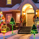 Luzes de Estaca Solar Natalina | Iluminação Festiva RGB