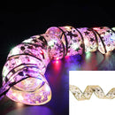 Luzes de Fita LED Natal | Branco Quente e Multicolorido