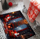 Tapete Natalino Elegante | Flanela Antiderrapante