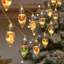 Luzes Decorativas LED Neve 2m - Natal e Ano Novo