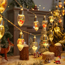 Luzes Decorativas LED Neve 2m - Natal e Ano Novo