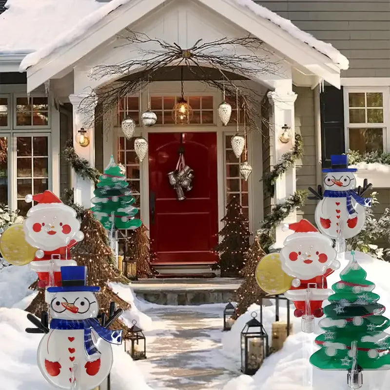 Luzes de Estaca Solar Natalina | Iluminação Festiva RGB