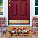 Tapete Natalino Elegante | Flanela Antiderrapante