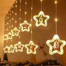 Luzes Natalinas Papai Noel | Decoração LED Exclusiva