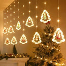 Luzes Natalinas Papai Noel | Decoração LED Exclusiva