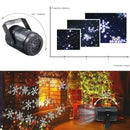 Projetor Natalino LED | Floco de Neve Dinâmico USB