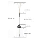 Luzes Solares de Fogos de Artifício para Jardim - 8 Modos Kit com 4