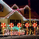 Luzes Solares Natalinas | Decoração de Jardim Exclusiva