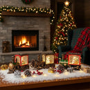 Trem de Natal Decorativo | Estilo Retrô com Brilho Festivo