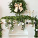 Conjunto Luxo de Bolas de Natal Decorativas - 12 Peças