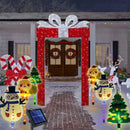 Luzes de Estaca Solar Natalina | Iluminação Festiva RGB