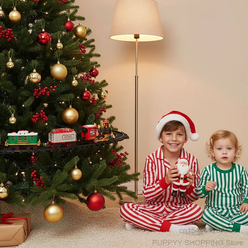 Trem de Natal Suspenso | Decoração Festiva Exclusiva