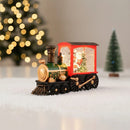 Trem de Natal Decorativo | Estilo Retrô com Brilho Festivo