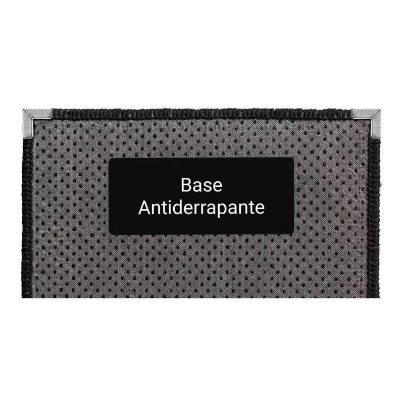 Tapete Passadeira Estampado Tipo Sisal Antiderrapante