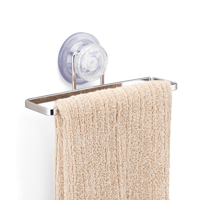 Toalheiro de Lavabo Fixação Sucção Ventosa Cromado