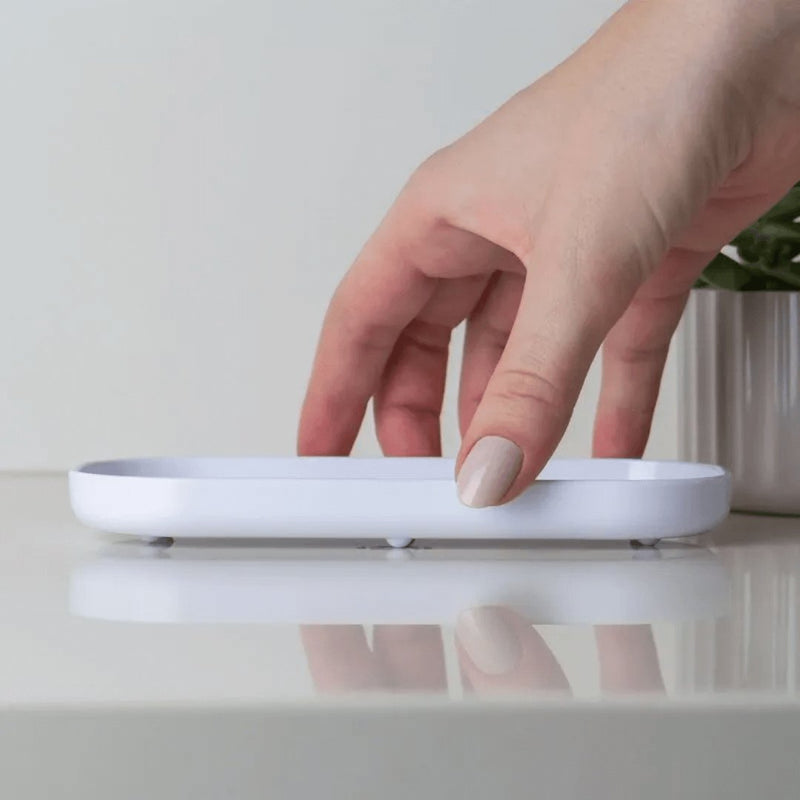 Bandeja Dual Branca 16,4cm