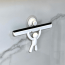 Rodo de Pia com Suporte Buddy Fixação Adesivo Branco 26,7cm