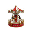 Carrossel de Natal Musical com Luz Decorativa