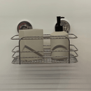 Cesto Multiuso com Ventosas Cromado