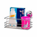 Cesto Multiuso com Ventosas Cromado