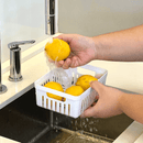 Organizador de Geladeira Clear Fresh com Cesto 2,2 Litros