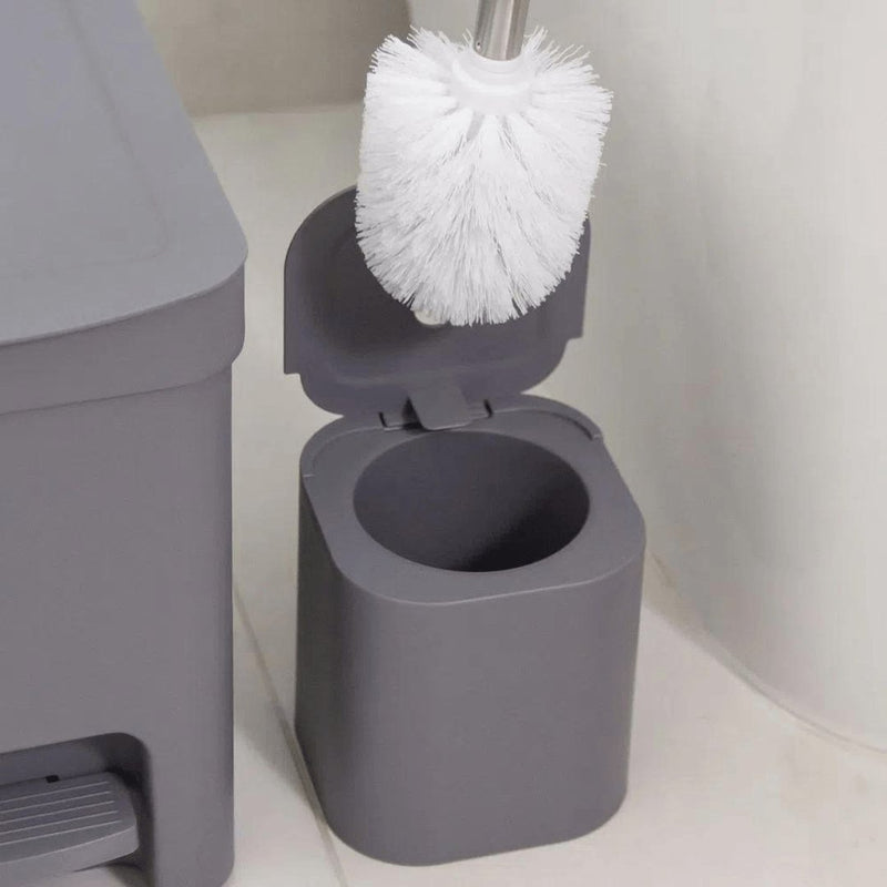 Escova Sanitária Dual Chumbo 38cm