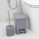 Escova Sanitária Dual Chumbo 38cm