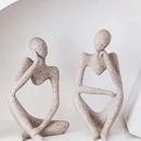 Escultura Abstrata O Pensador